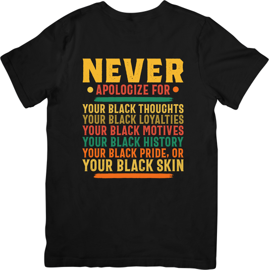 Never Aplogize