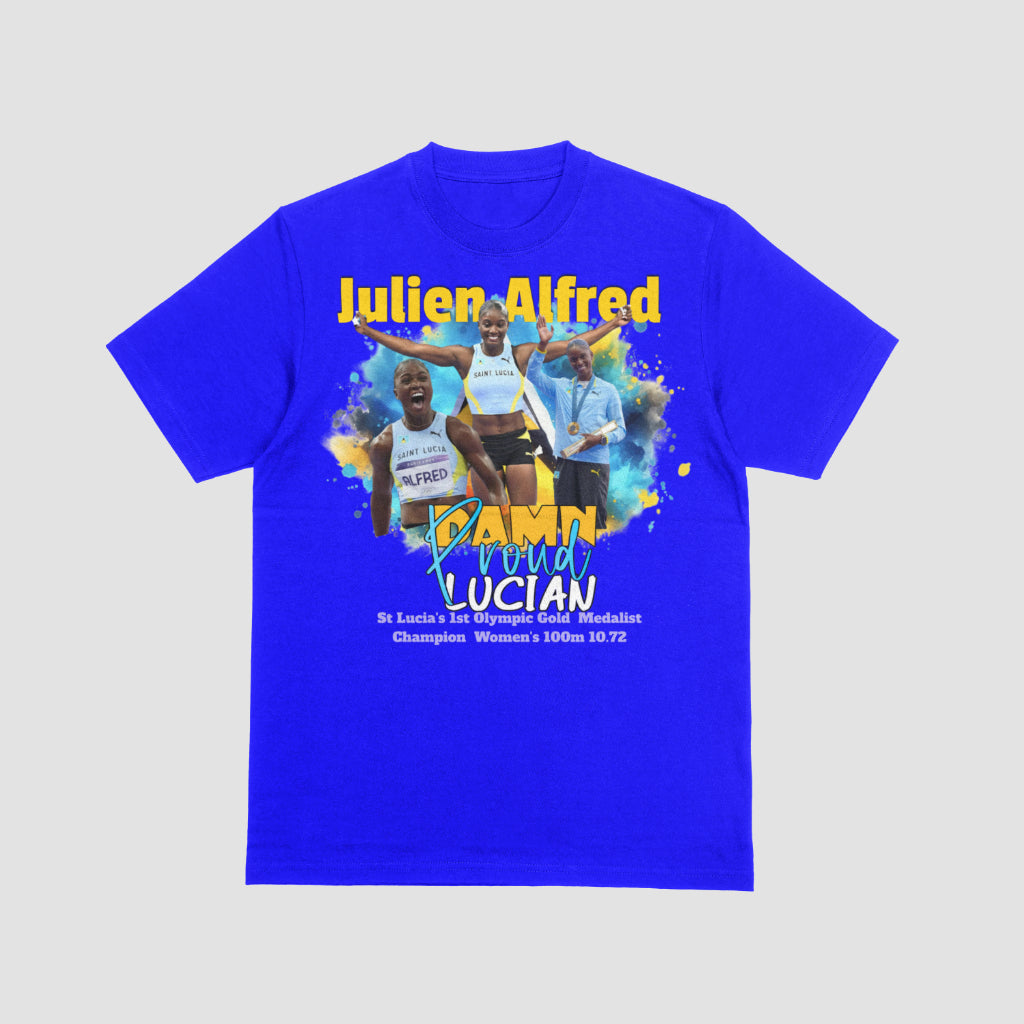 Julien Alfred Olympic Damn Proud Lucian T-shirt